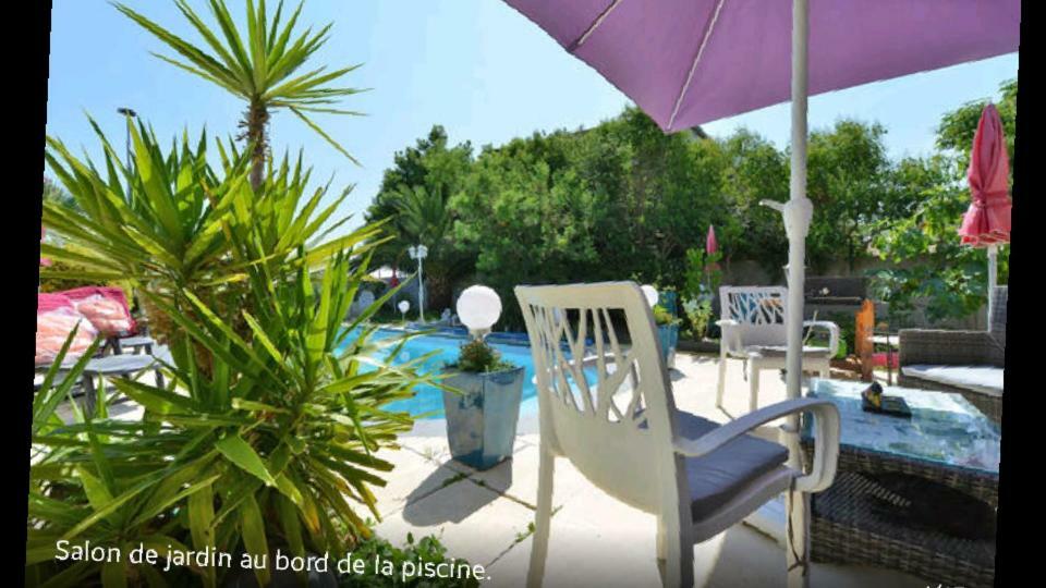 Suite-Junior -Villa Helene - Montpellier Sud - Aeroport- Piscine Privee-2Mn Des Plages Perols Exterior photo